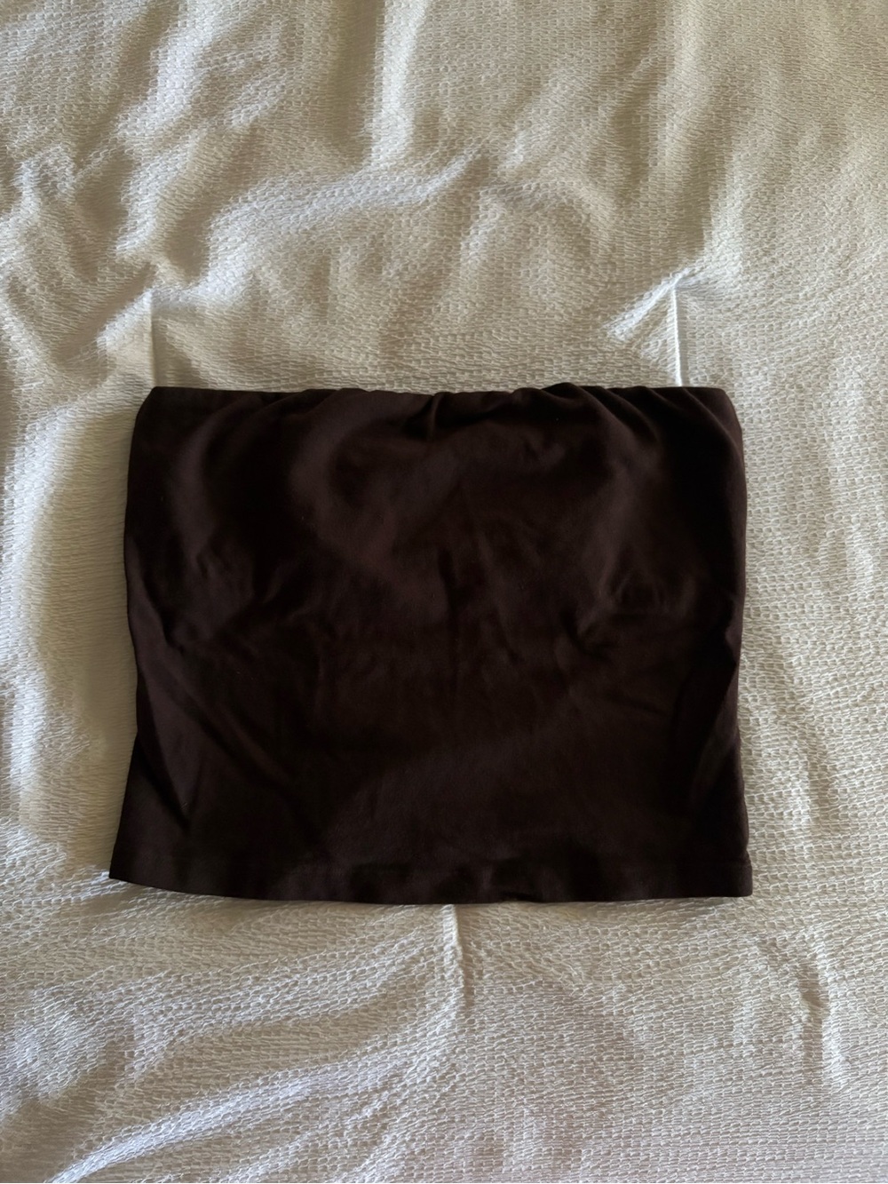 Los Angeles Apparel Brown Tube Top